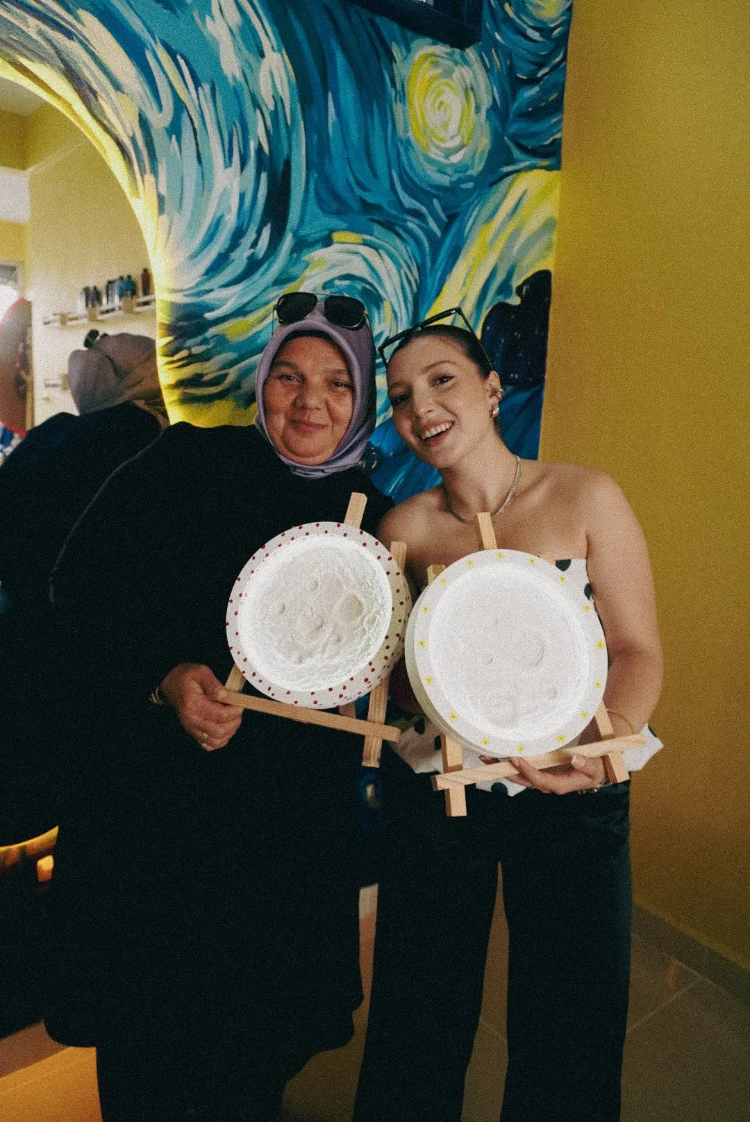 Beyz’Arte atölyesinden bir an