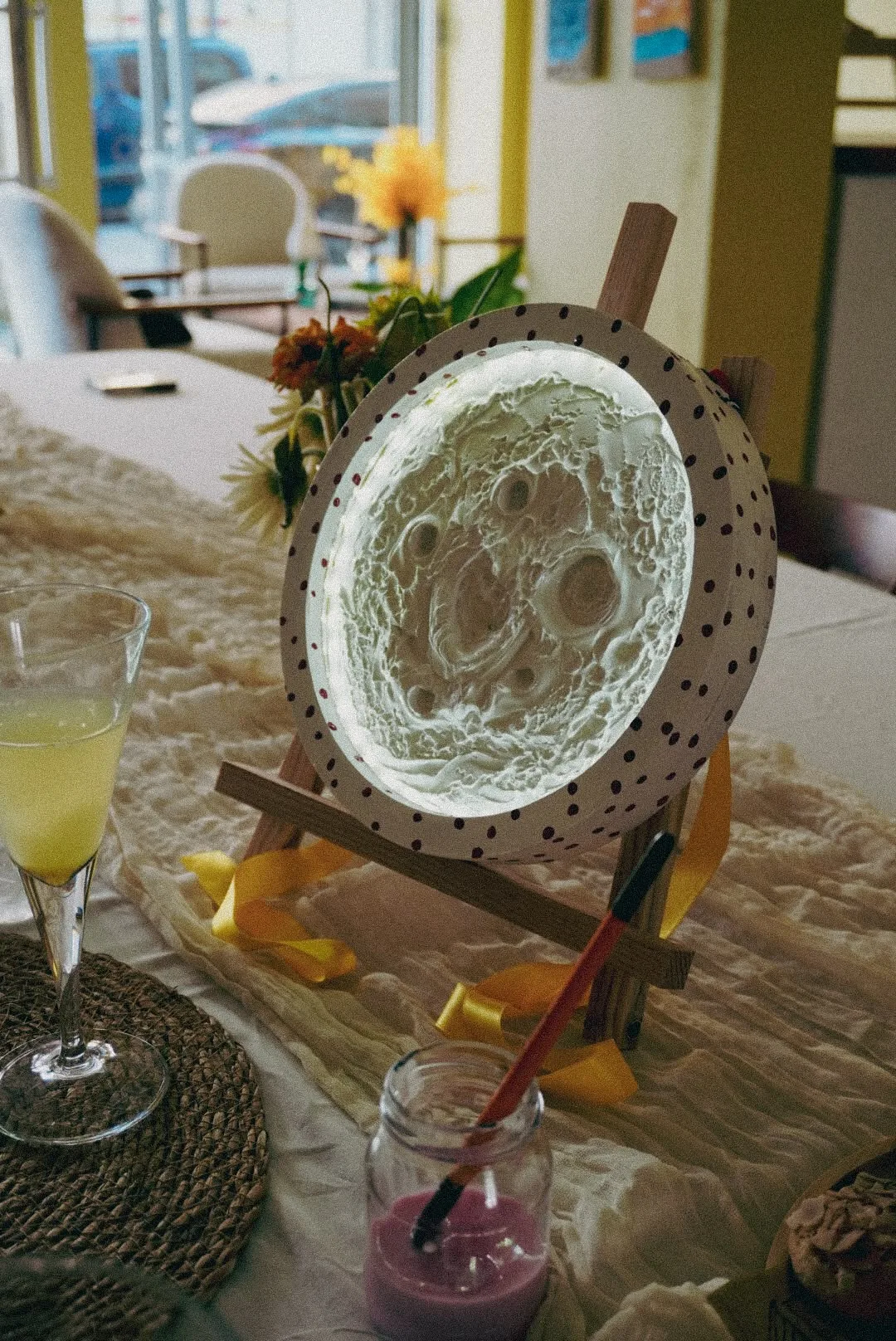 Beyz’Arte atölyesinden bir an