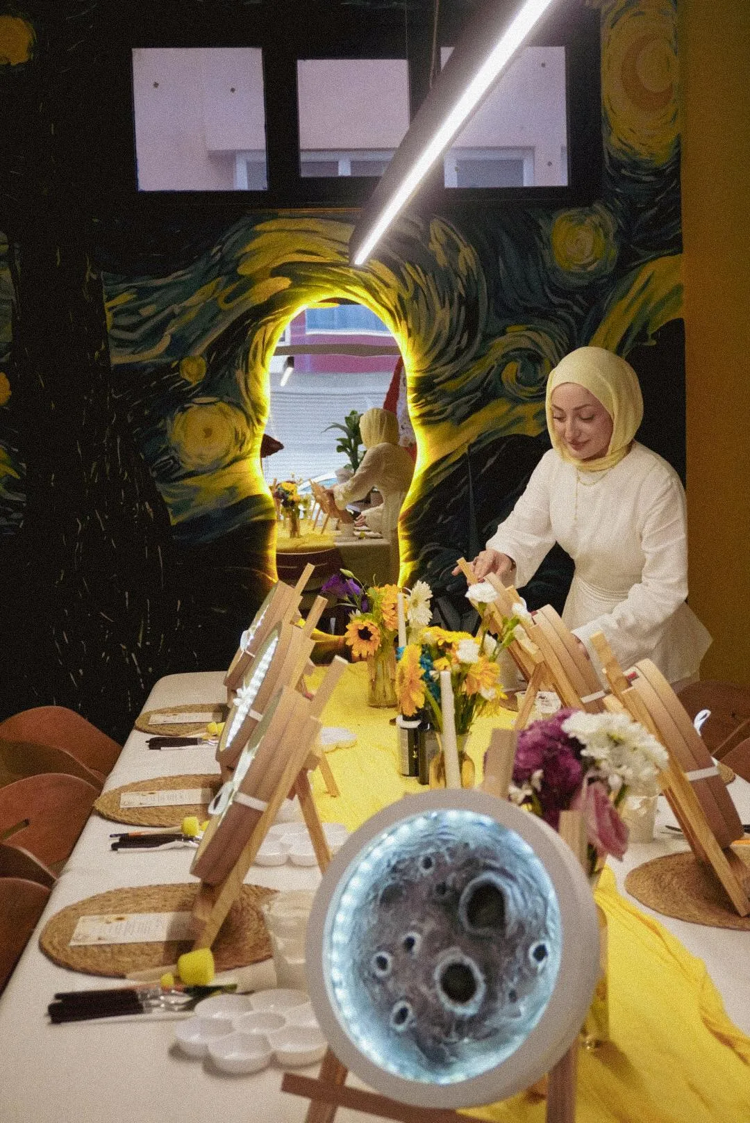 Beyz’Arte atölyesinden bir görünüm