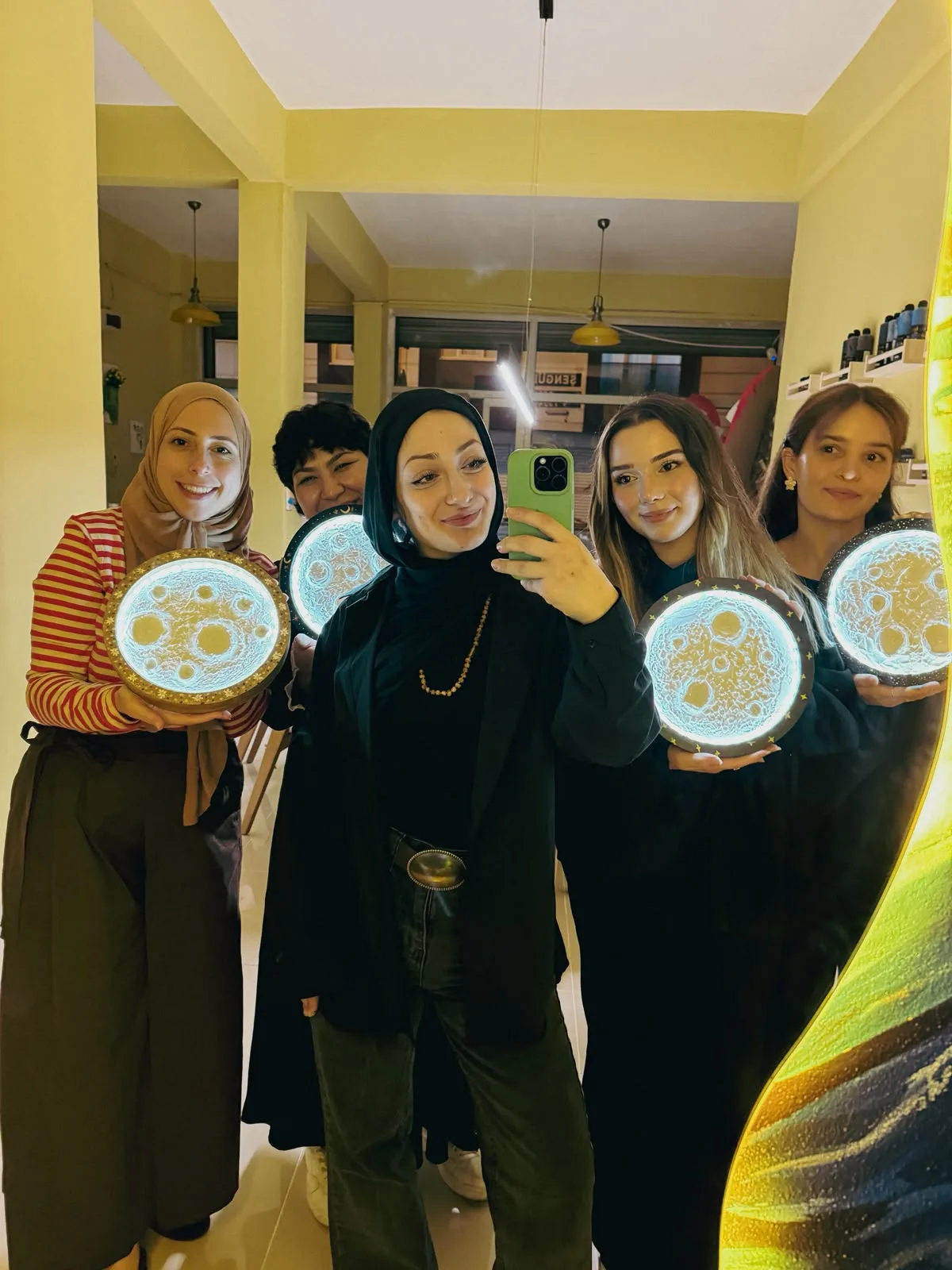 Beyz’Arte atölyesinden bir an